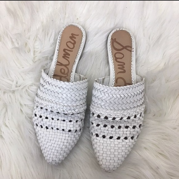 white mules sam edelman